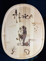 L'Africa — Plateau bois