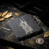 Veni Vidi Vici — Coffret planche, dessous de verre bois & ardoise