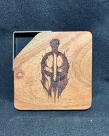 Veni Vidi Vici — Coffret planche, dessous de verre bois & ardoise