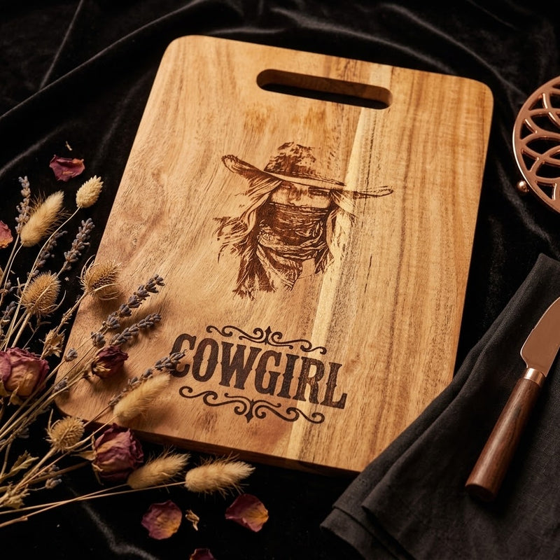 La Cowgirl — Planche à découper