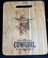 La Cowgirl — Planche à découper