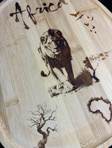 L'Africa — Plateau bois