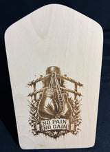 No Pain No Gain — Planche apéro à personnaliser