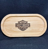 La Harley  — Plateau bois miniature