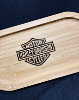 La Harley  — Plateau bois miniature