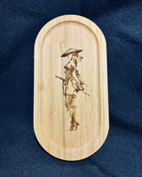 L'Onna-bugeisha — Plateau bois miniature