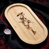 L'Onna-bugeisha — Plateau bois miniature