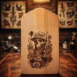 Le Skull Chicano — Planche apéro à personnaliser
