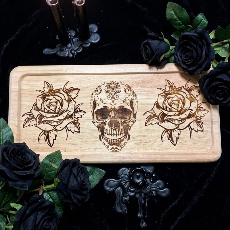 Le Skull — Plateau bois