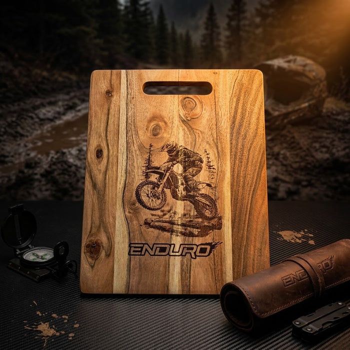 L'Enduro — Coffret planche & dessous de verre