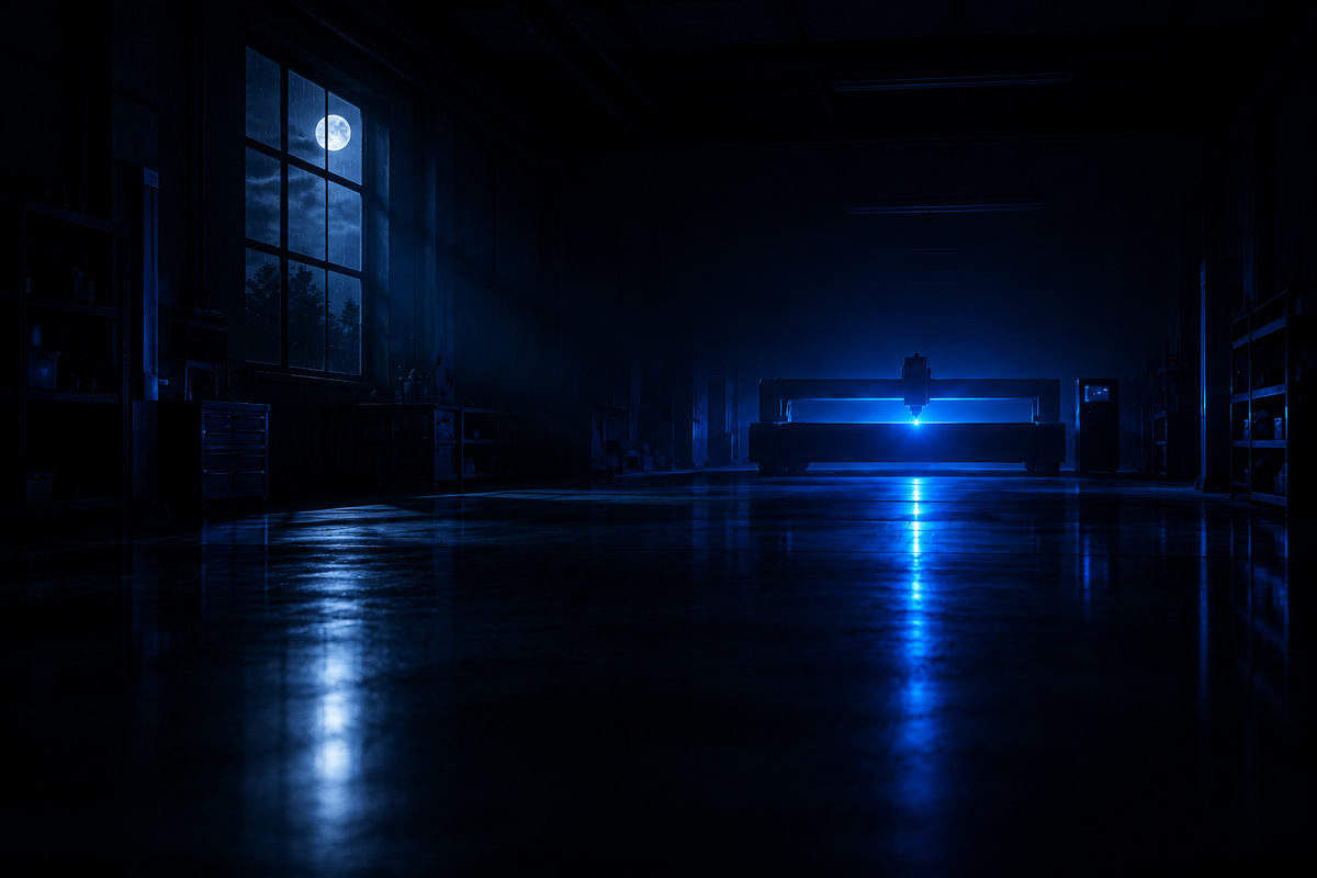 Laser lueur bleue