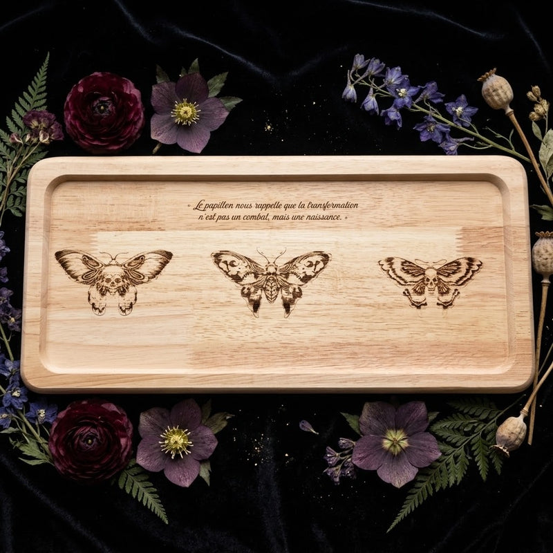 Le Papillon — Plateau bois